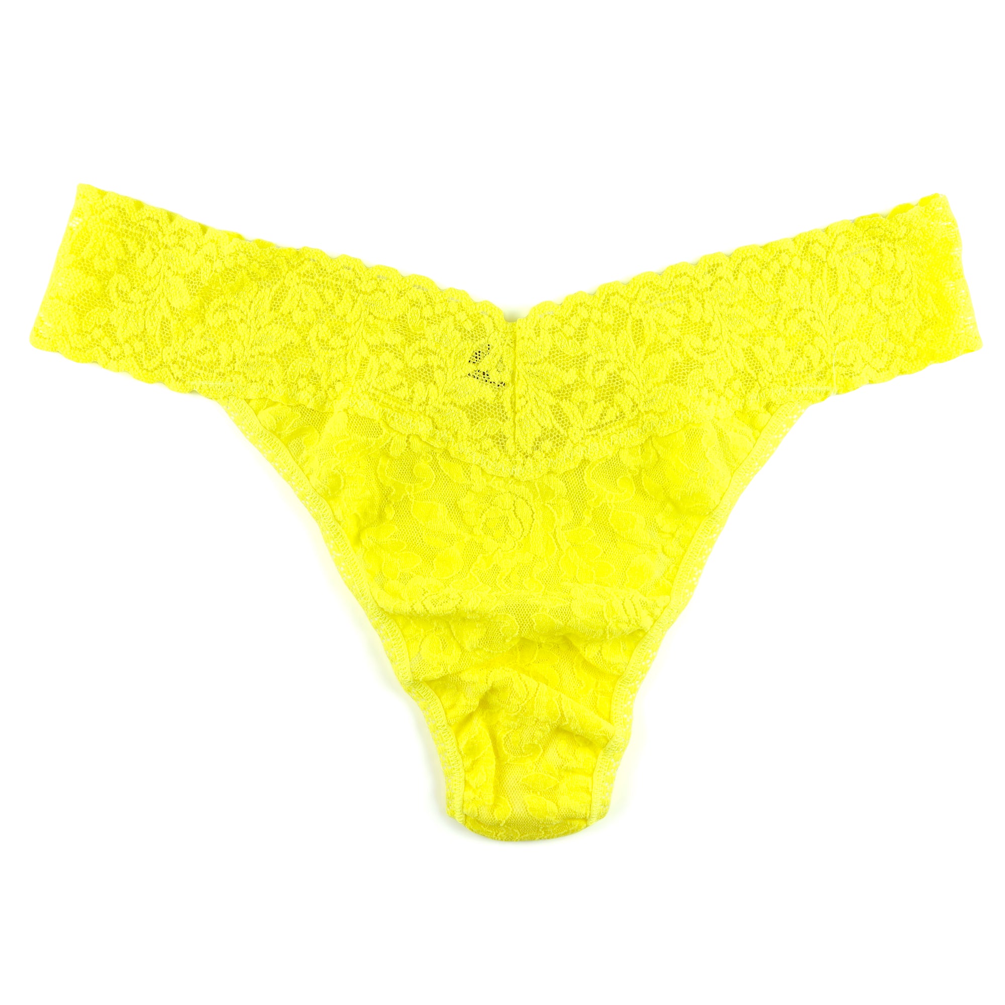 Signature Lace Original Rise Thong | Sunny Day