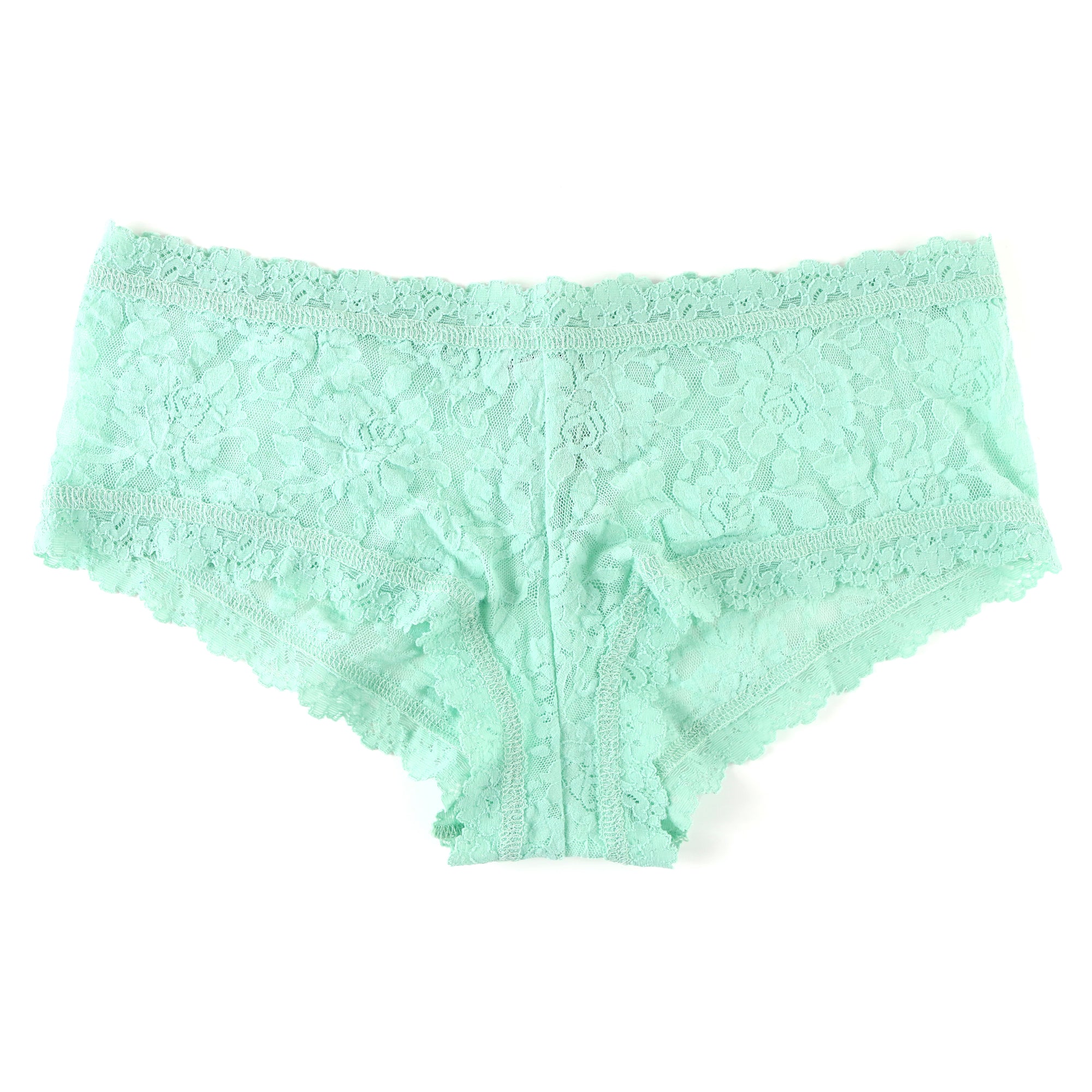 Signature Lace Boyshort | Mint Sprig Green