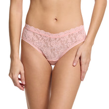 Signature Lace V-Front Brief | Pretty In Peach (Pink)