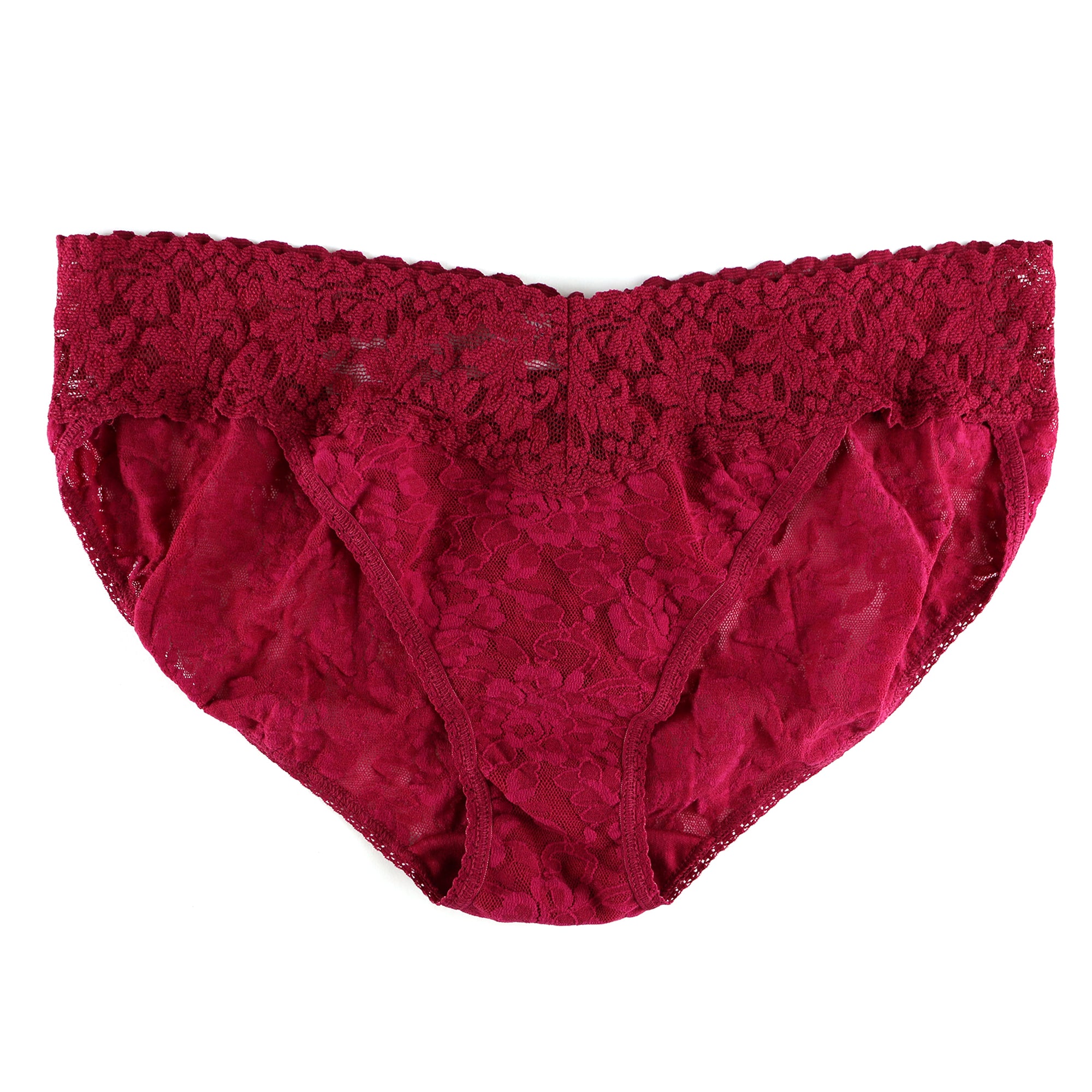 Signature Lace V-Kini | Cranberry