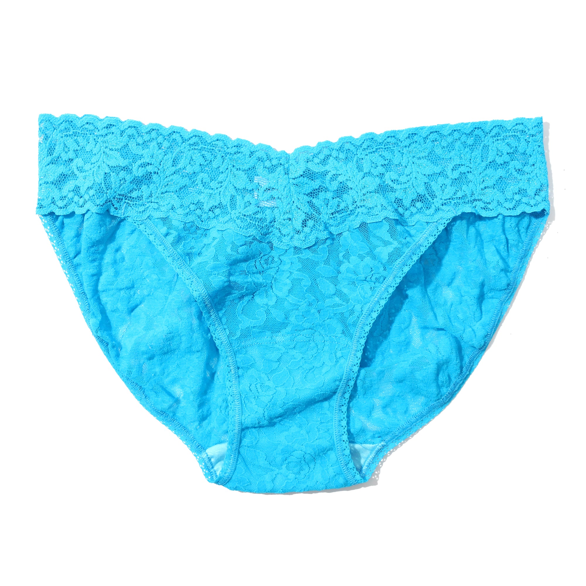 Signature Lace V-Kini | Mediterranean Sea (Blue)