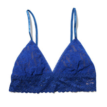 Signature Lace Padded Bralette | Cobalt