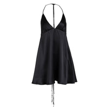 Baby Doll Mini Dress | Noir