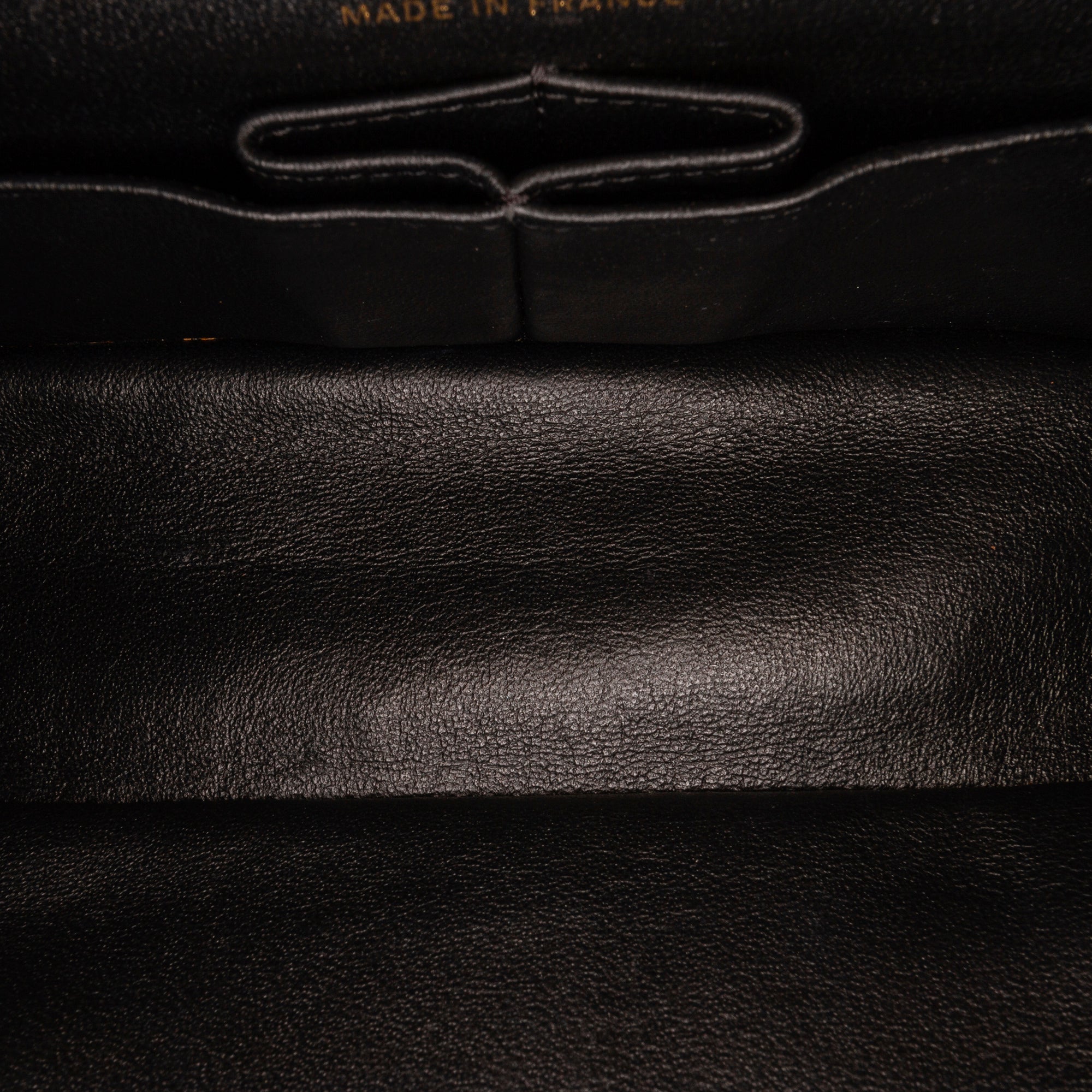 Chanel | Pre-Owned Medium Croc Embossed Lambskin 2.55 Reissue Double Flap Bag | Black/Gold