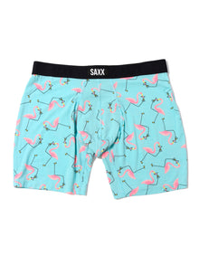 Signature Lace Original Rise Thong & Saxx Boxer Brief | Drinko Flamingo
