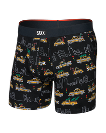 Signature Lace Original Rise Thong & Saxx Boxer Brief | Hail The Holidays | Black