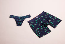 Signature Lace Original Rise Thong & Saxx Boxer Brief | Olive You | Maritime