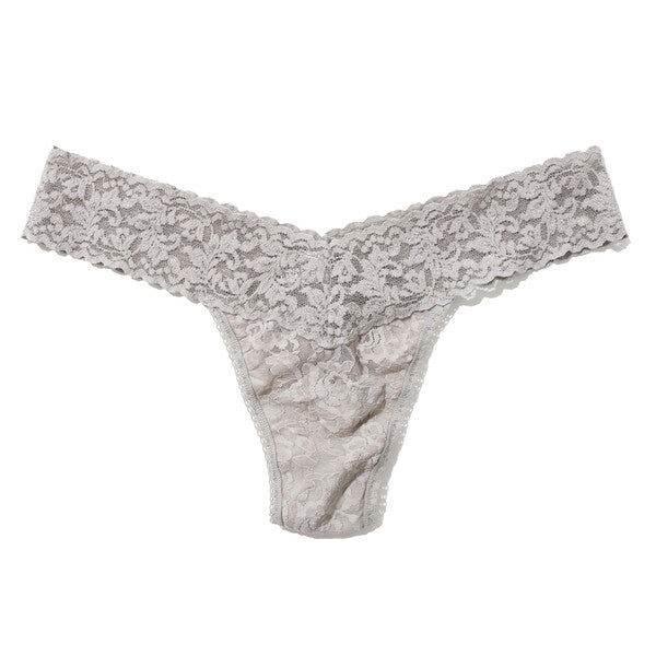 Signature Lace Low Rise Thong | Sleep In