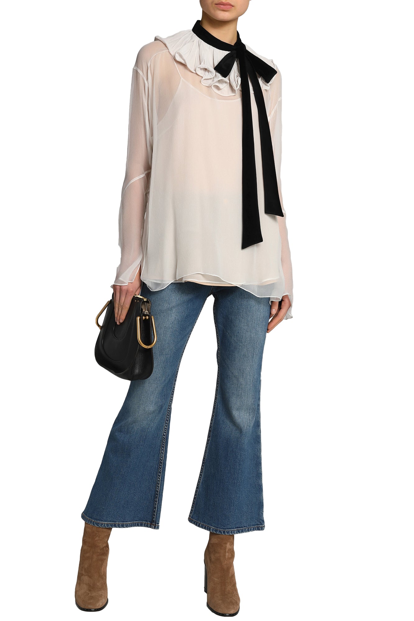 Women | Chloé | Long Sleeved Top | White