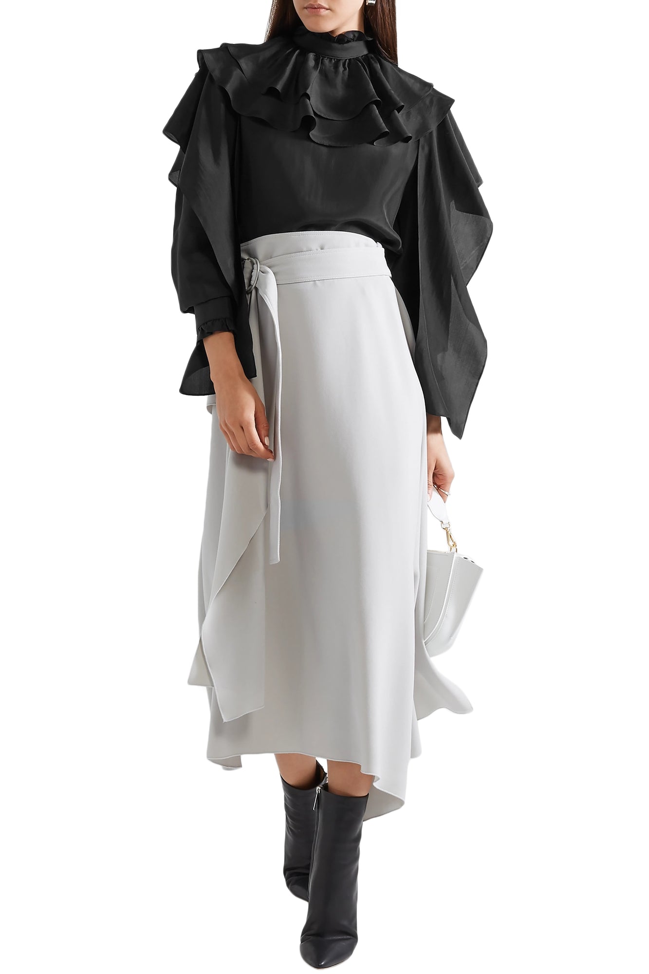 Women | Jw Anderson | Long Sleeved Top | Black