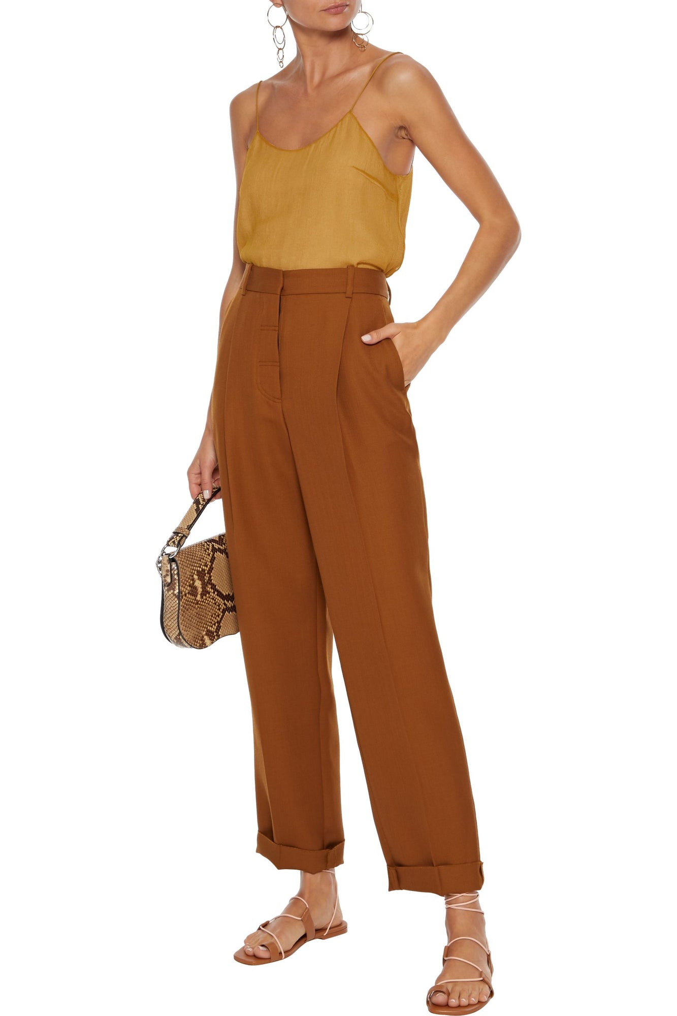 Women | Chloé | Sleeveless Top | Mustard