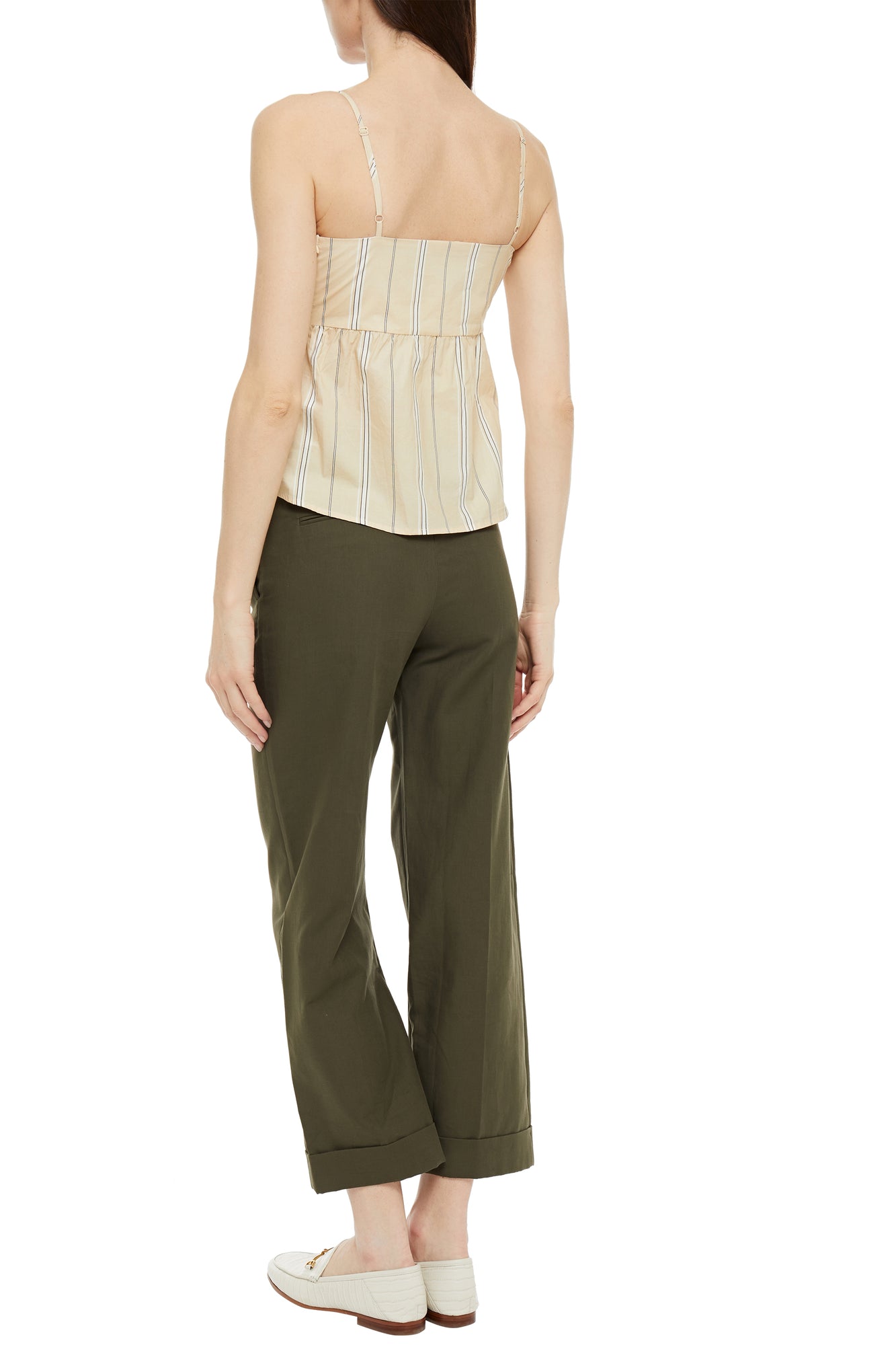 Women | Maje | Sleeveless Top | Beige