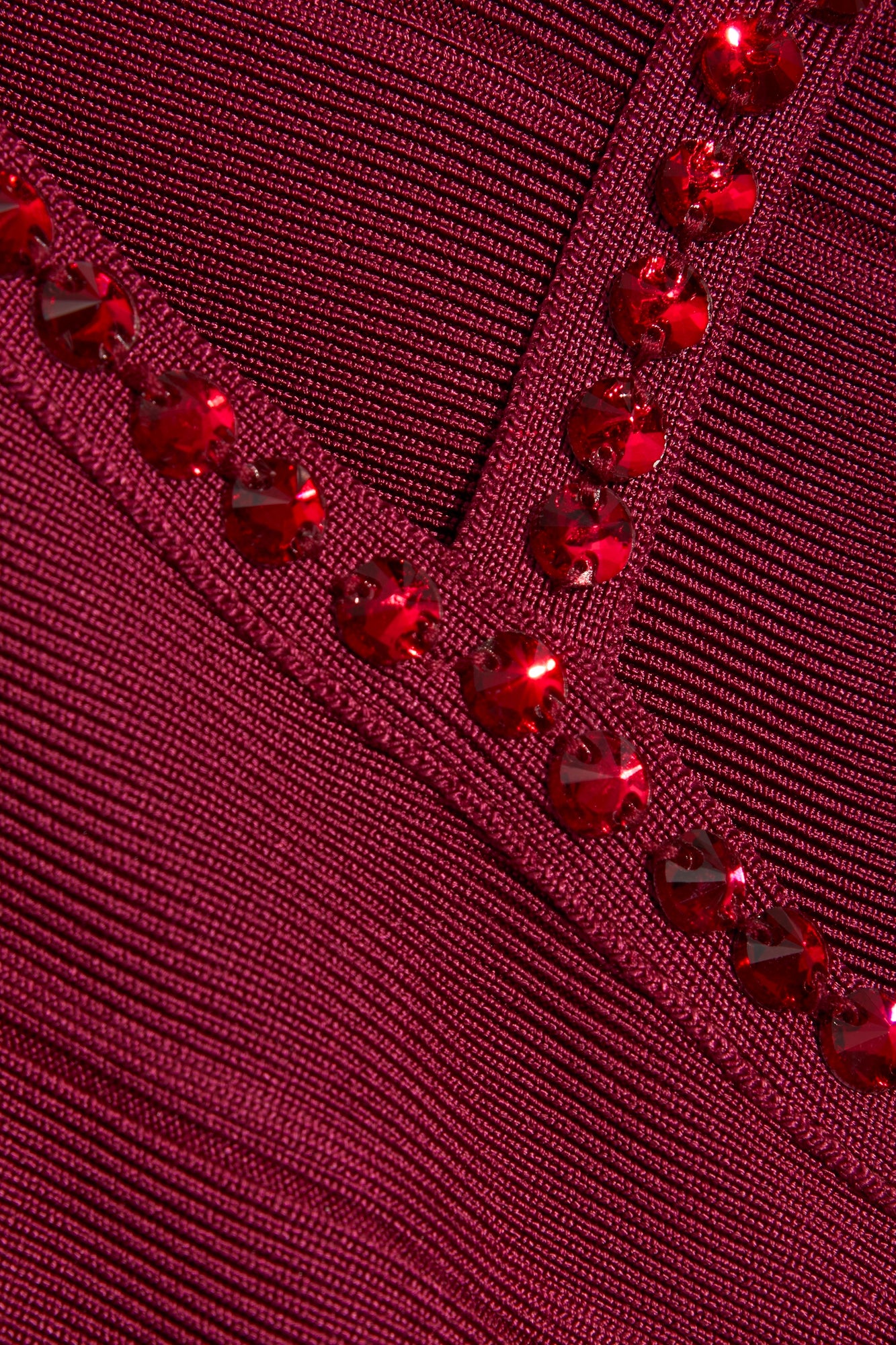 Women | Hervé Léger | Maxi Dress | Claret