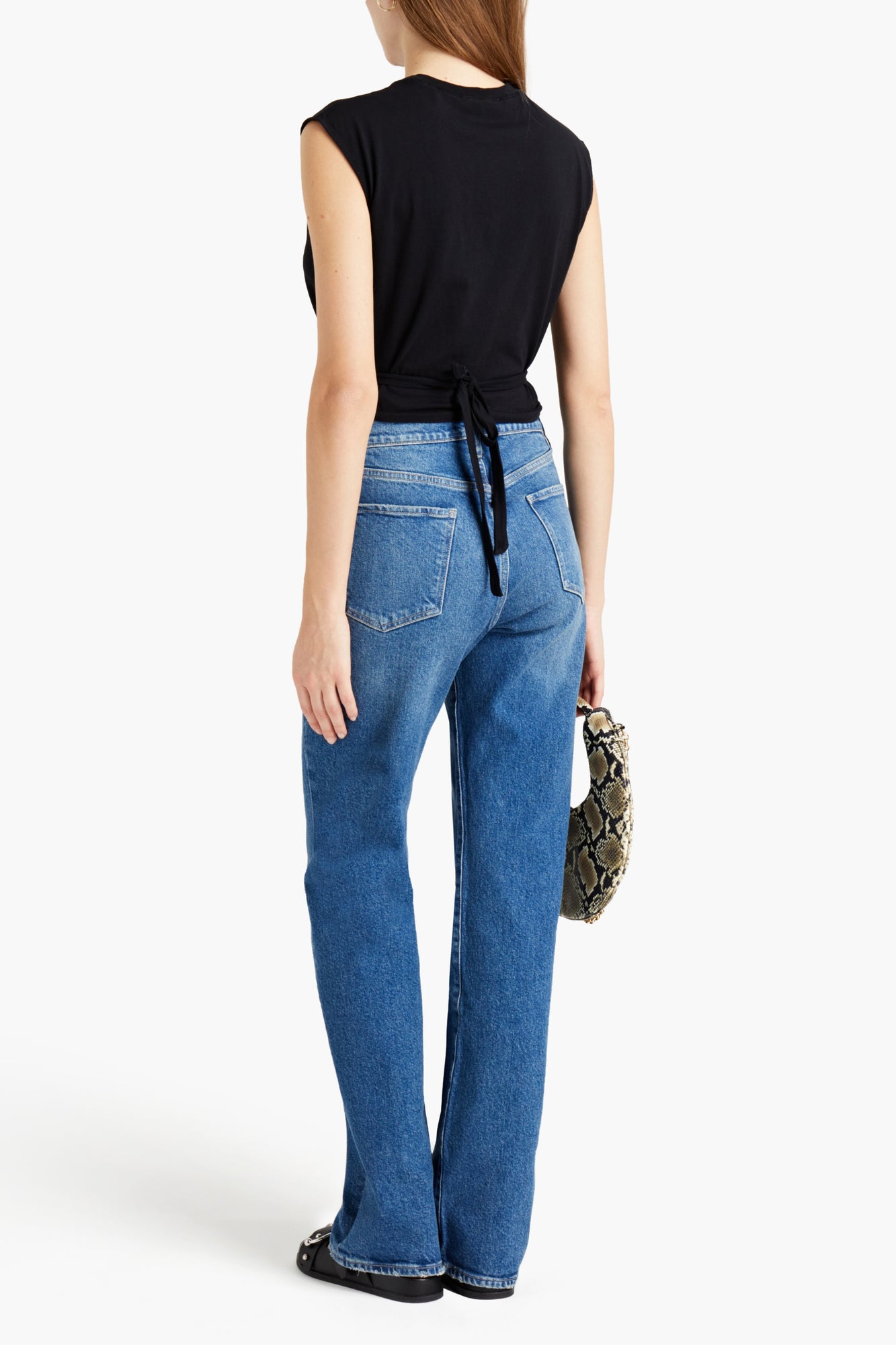 Women | Frame | Sleeveless Top | Black