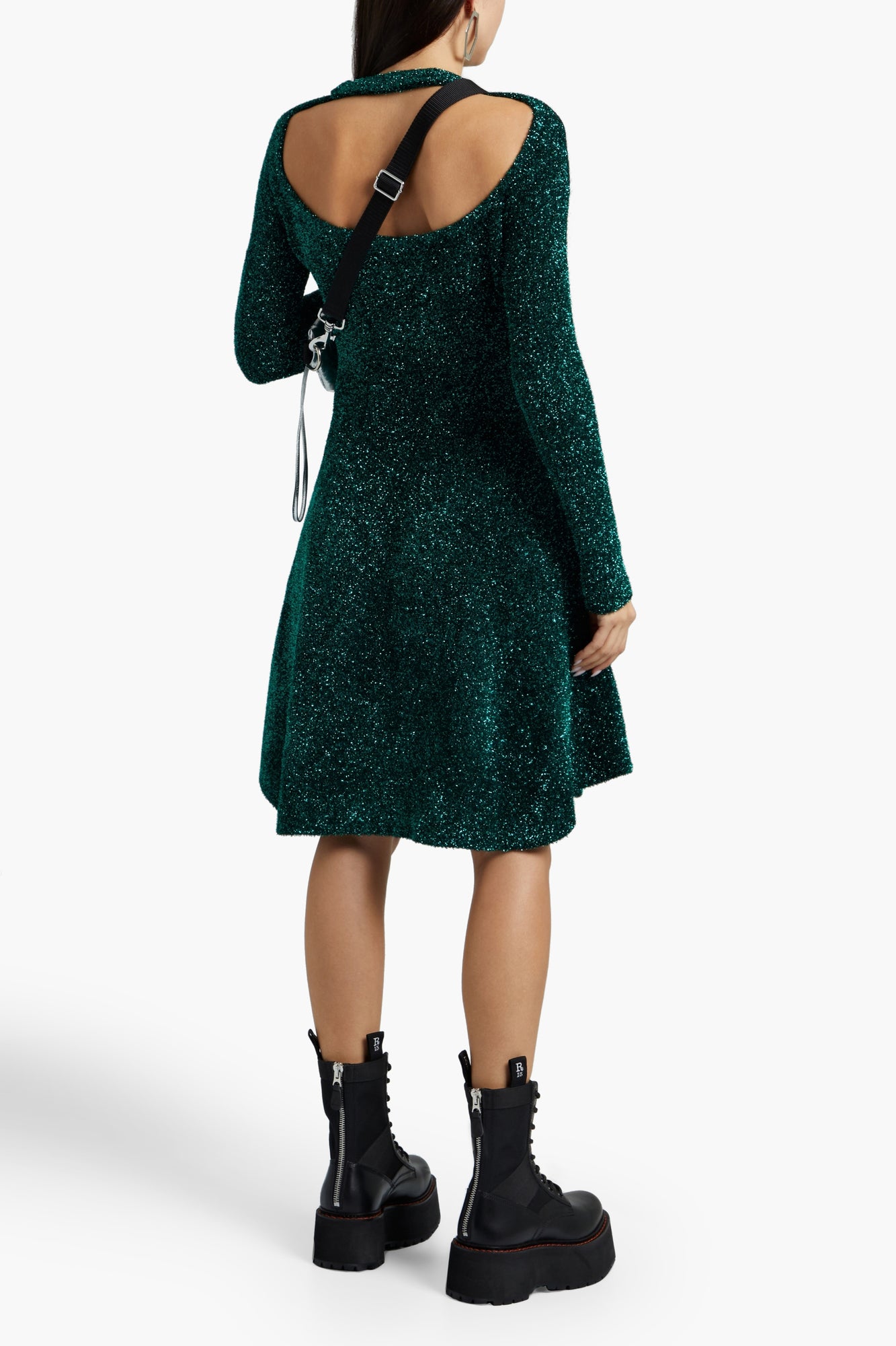 Women | MM6 Maison Margiela | Knee Length Dress | Emerald
