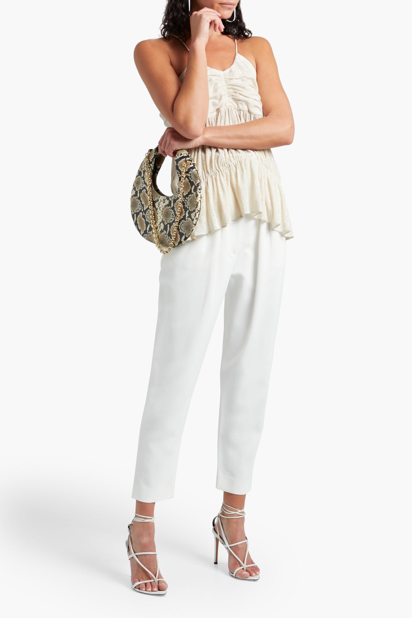 Women | Iro | Sleeveless Top | Gold