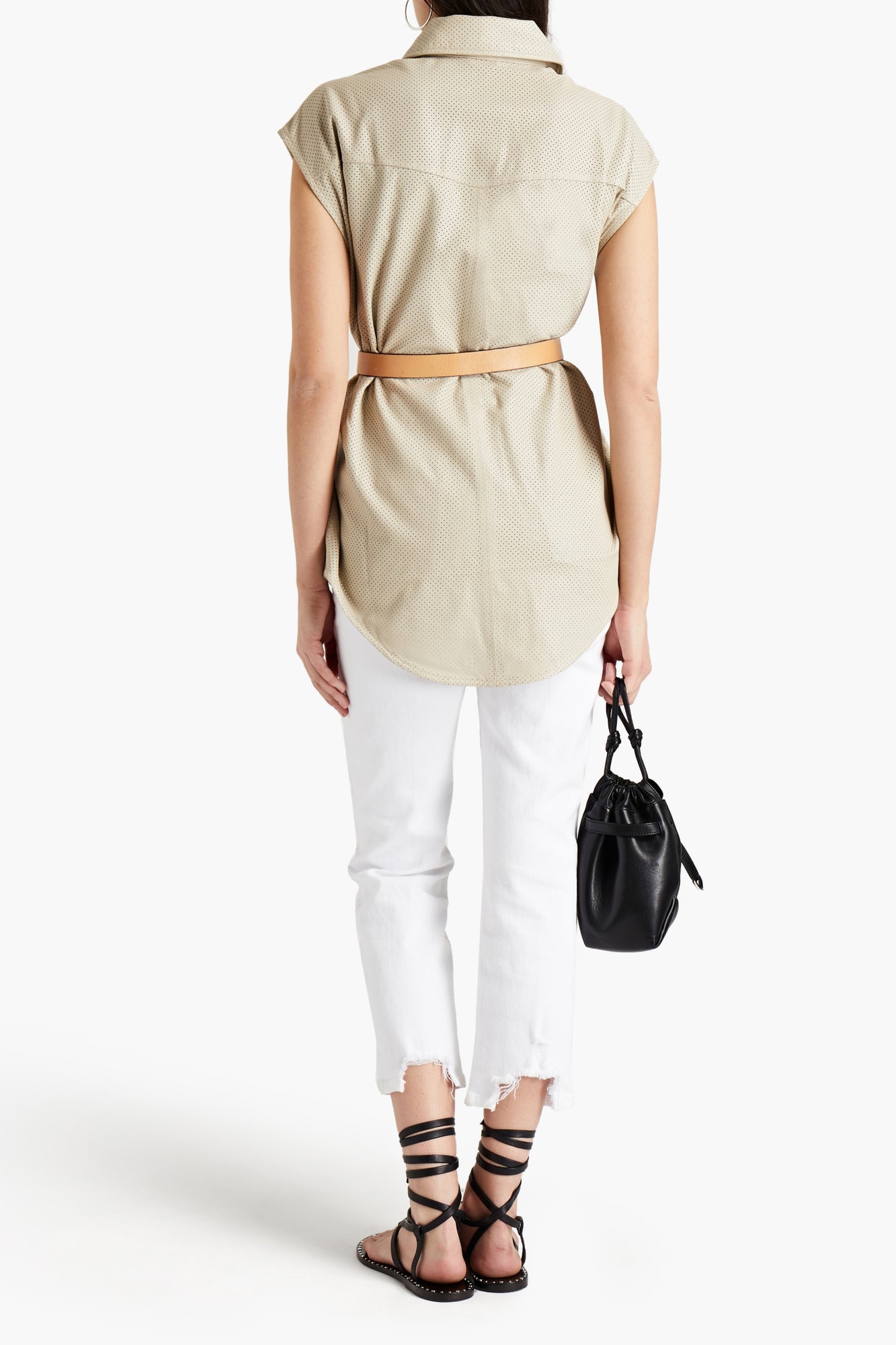 Women | Iro | Sleeveless Top | Stone