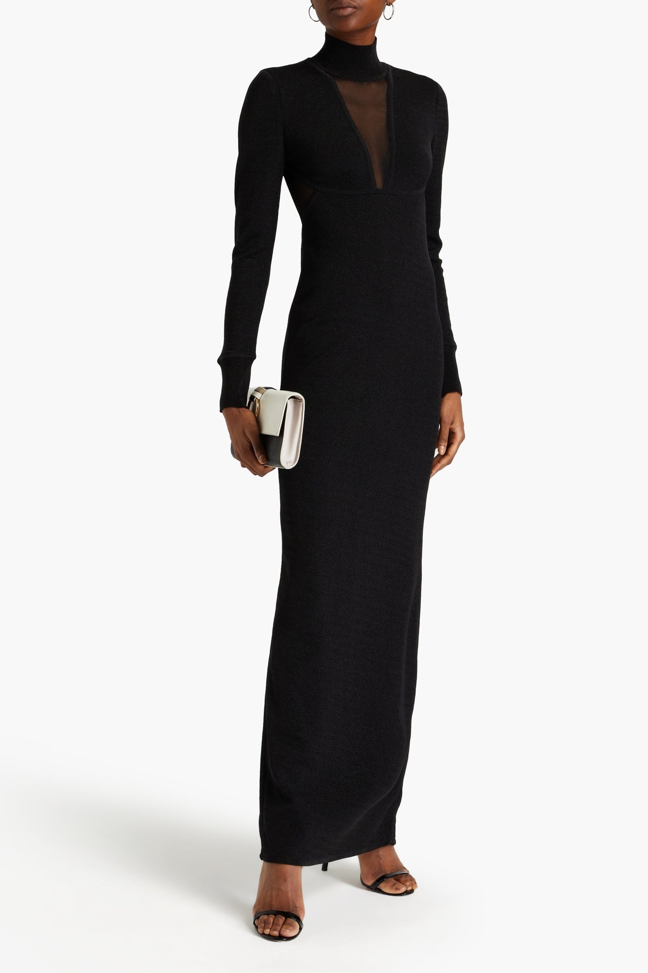 Women | Hervé Léger | Maxi Dress | Black