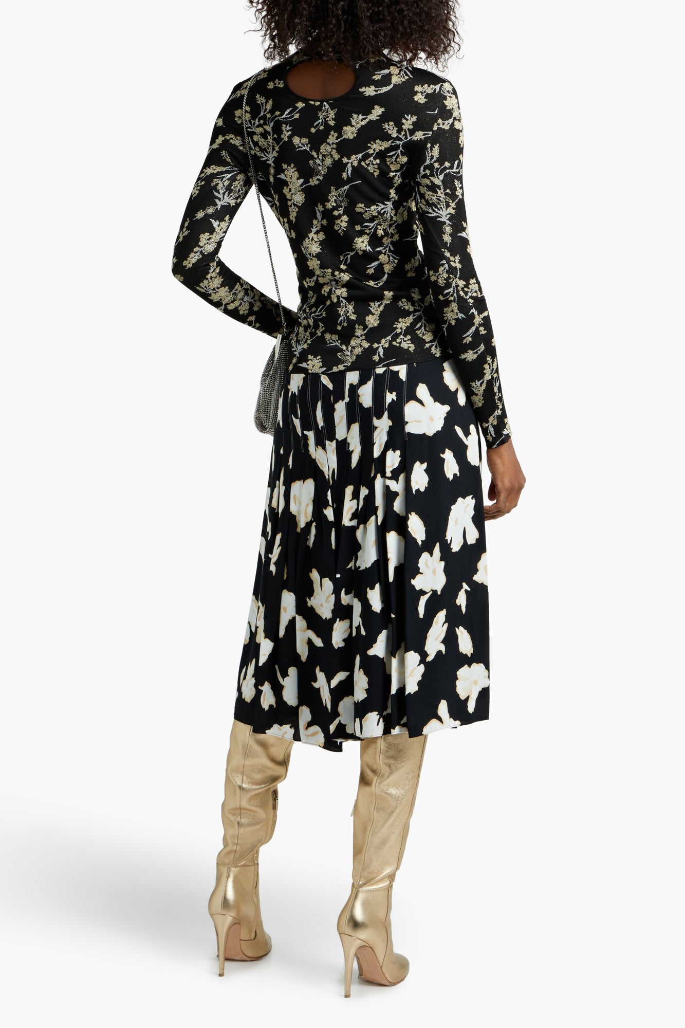 Women | Rabanne | Long Sleeved Top | Gold