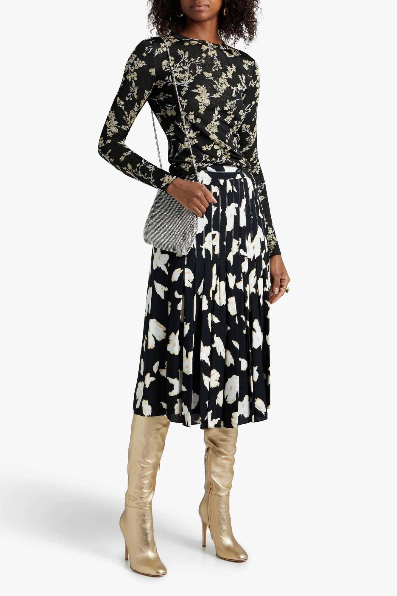 Women | Rabanne | Long Sleeved Top | Gold