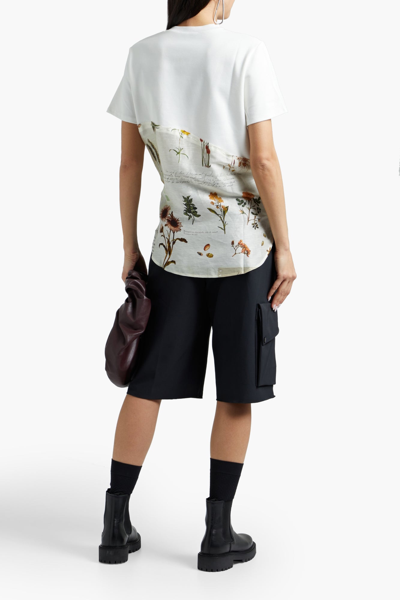Women | Monse | Short Sleeved Top | Ivory