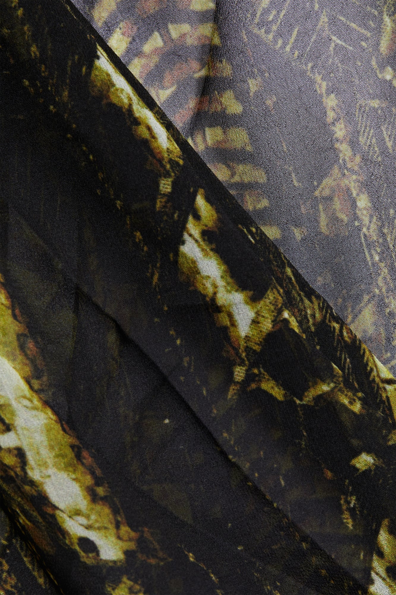 Women | Iro | Mini Dress | Black / Chartreuse