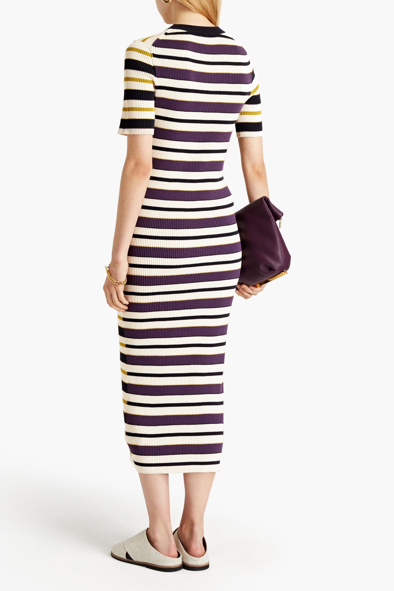 Women | Ps Paul Smith | Midi Dress | Ecru