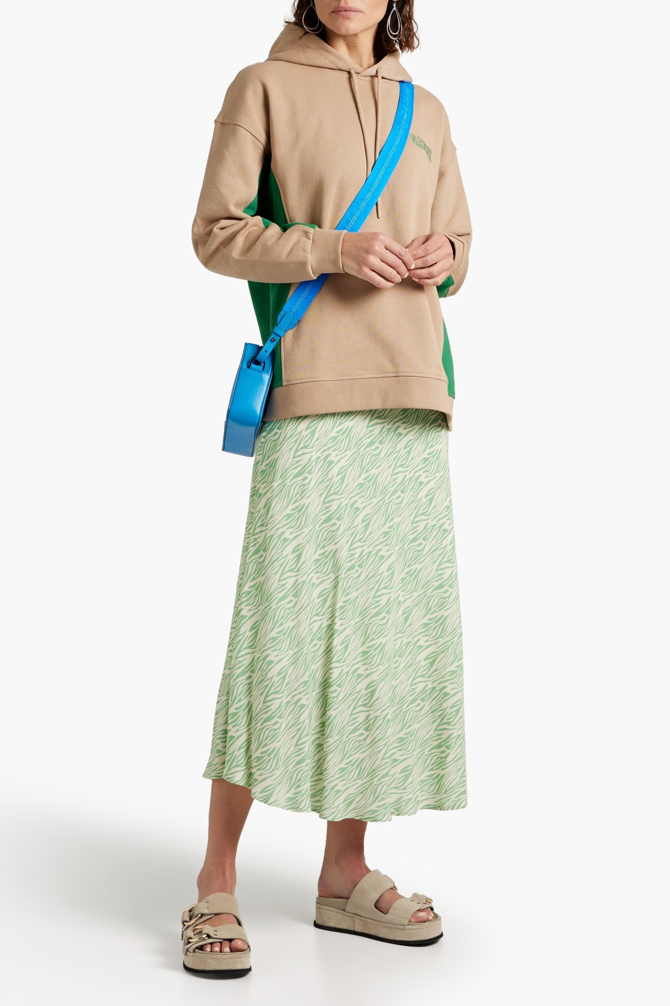 Women | Ganni | Sweatshirt | Sand