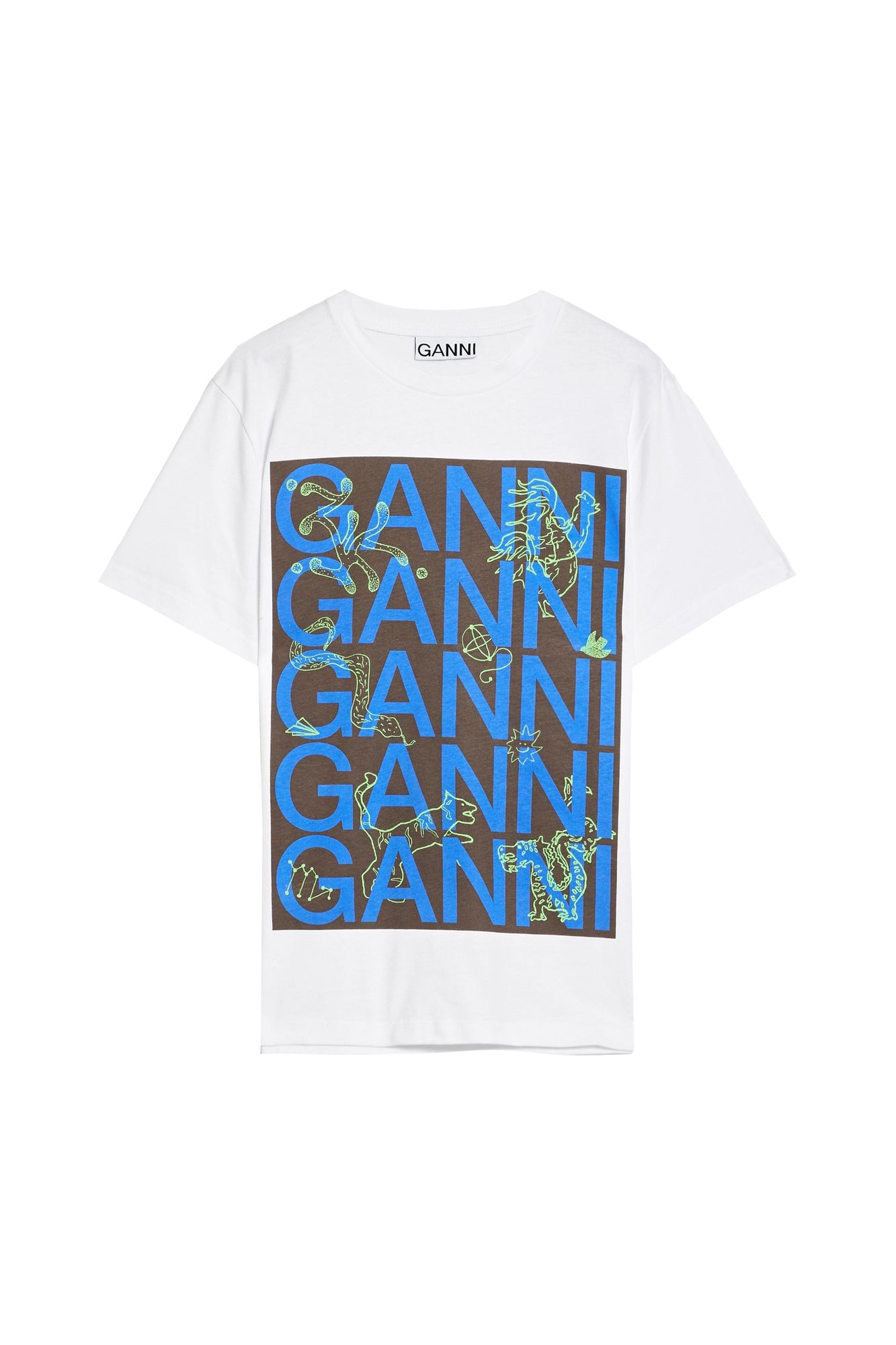 Women | Ganni | T-shirts | White