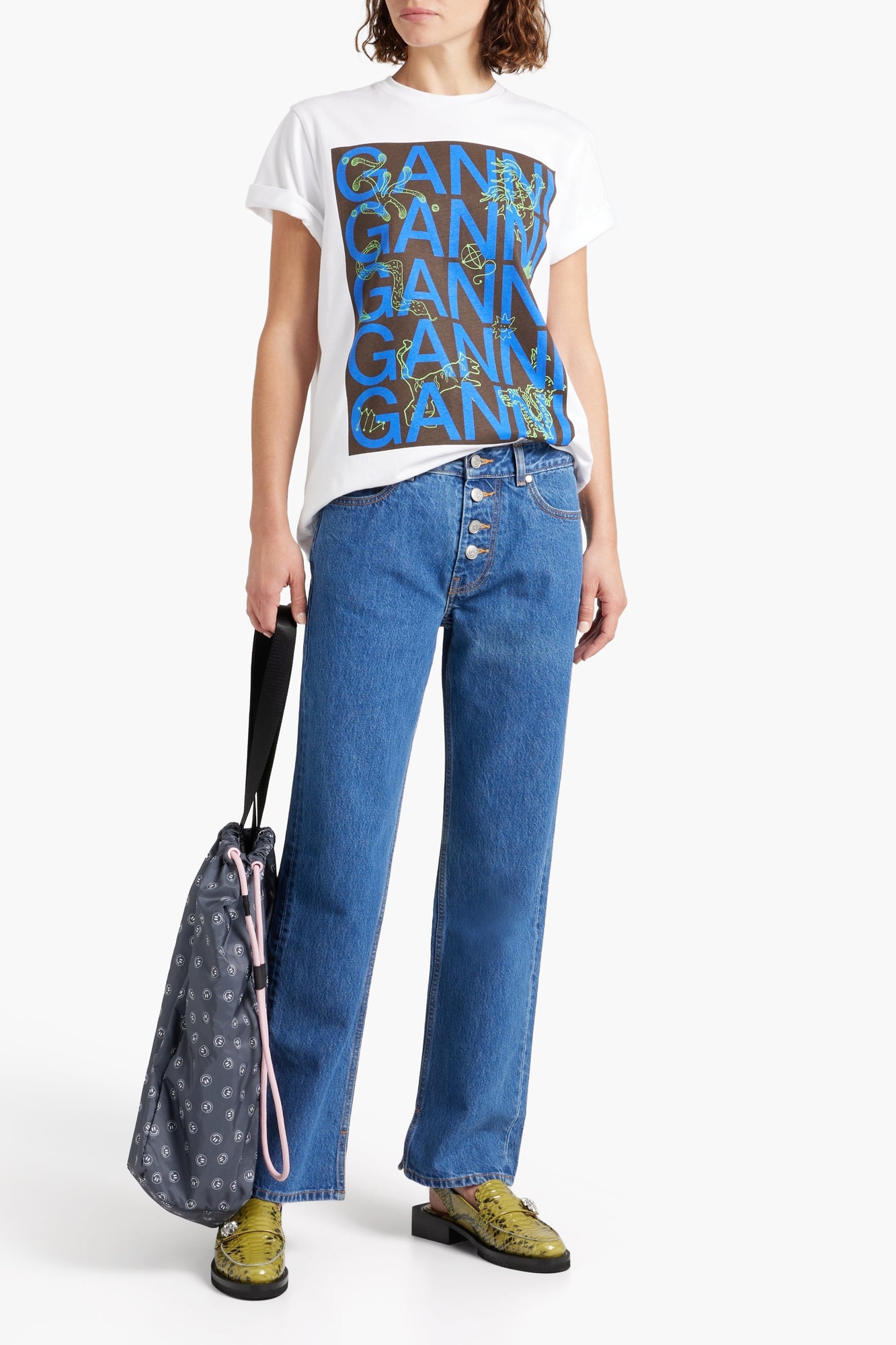 Women | Ganni | T-shirts | White