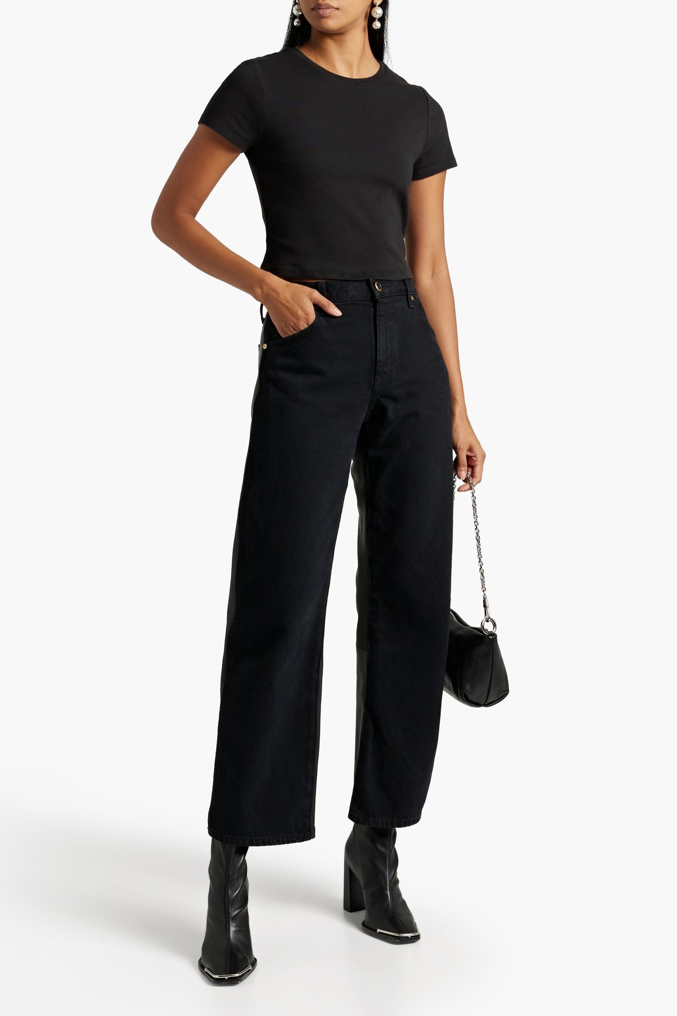 Women | Good American | T-shirts | Black
