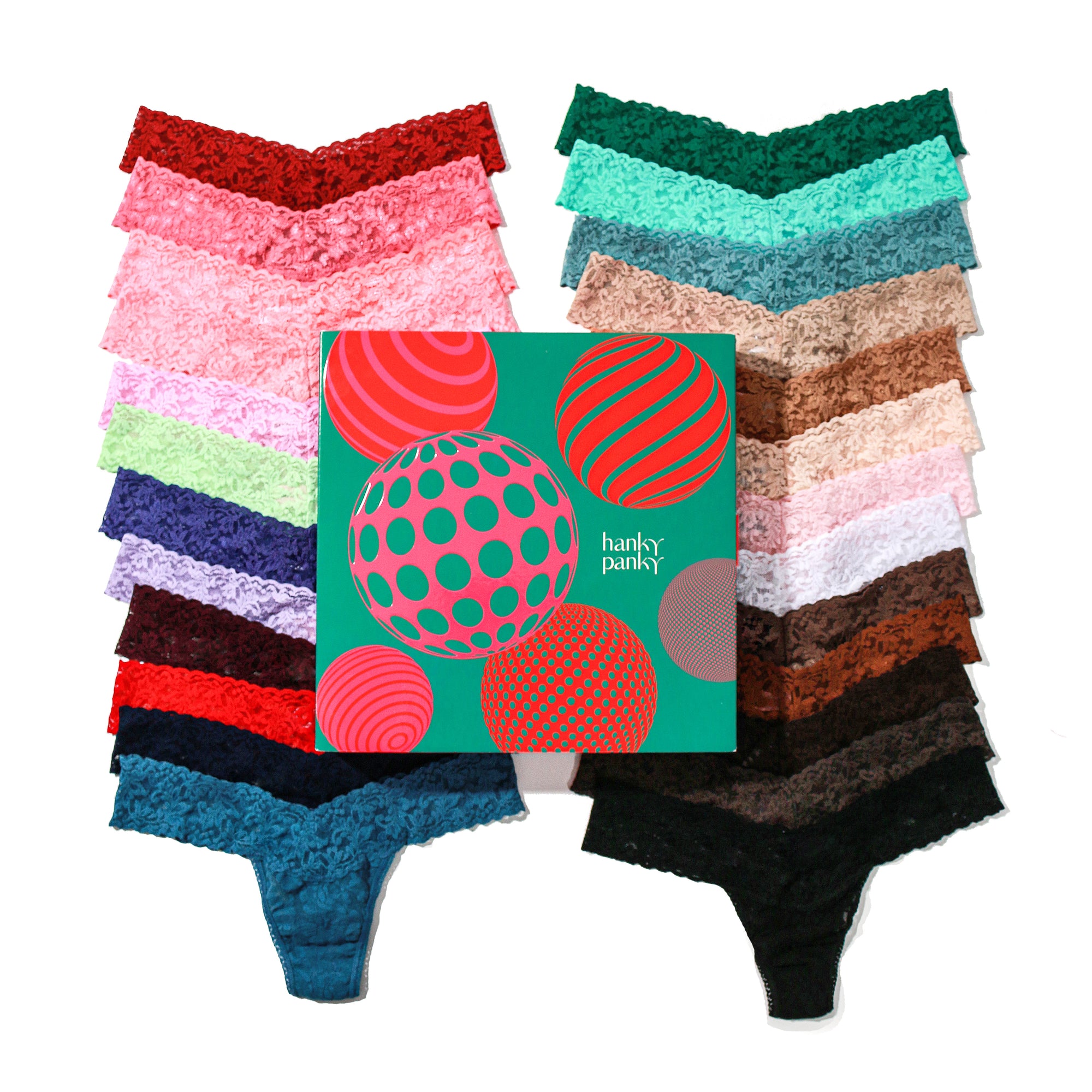 25-Pack Signature Lace Low Rise Thongs | Holiday 2023 Fashion