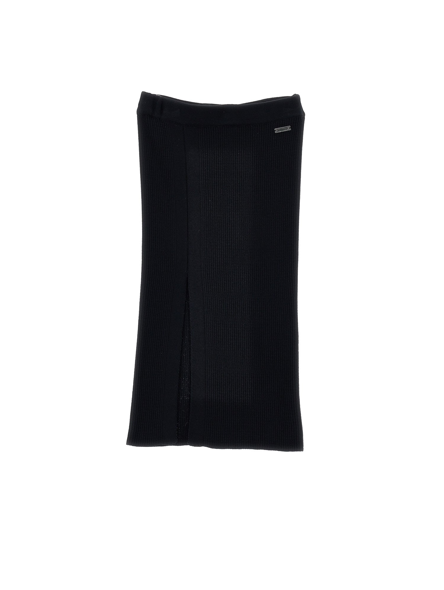 Girls | Long Knit Skirt | Black