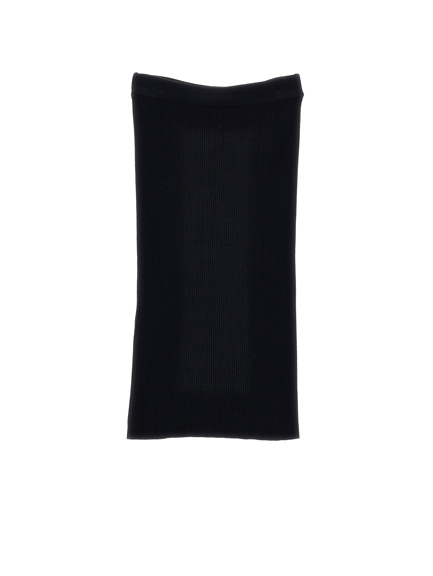 Girls | Long Knit Skirt | Black
