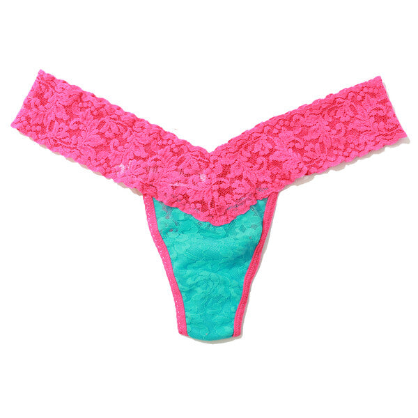 3-Pack Low Rise Thongs | Beau Blue/Flamboyant Pink - Atomic Pink/Jet Set - Crup/Citrus Punch
