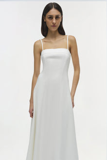 Womens | Marisol Cotton Midi Dress | White