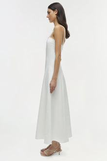 Womens | Marisol Cotton Midi Dress | White