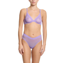 Mesh High Cut Thong | Grape Juice (Purple)