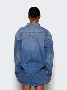 Women | alexanderwang | Pre-styled Denim Shirt Dress Vintage Light Indigo