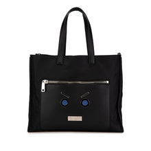 Fendi | Pre-Owned Large Nylon Faces Tote | Black