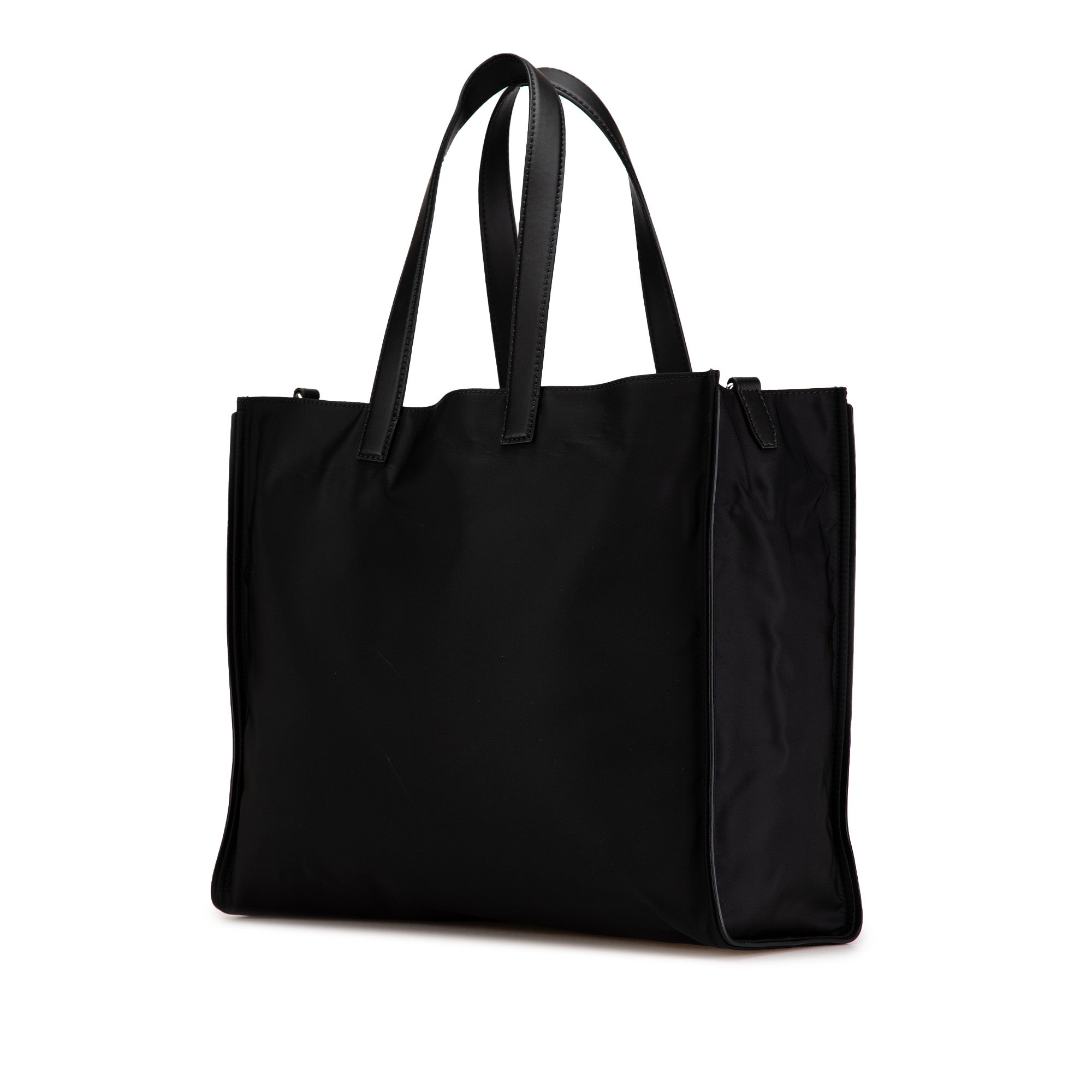 Fendi | Pre-Owned Large Nylon Faces Tote | Black
