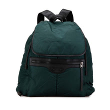 Balenciaga | Pre-Owned Nylon Motocross Classic Traveler Backpack | Green/Dark Green