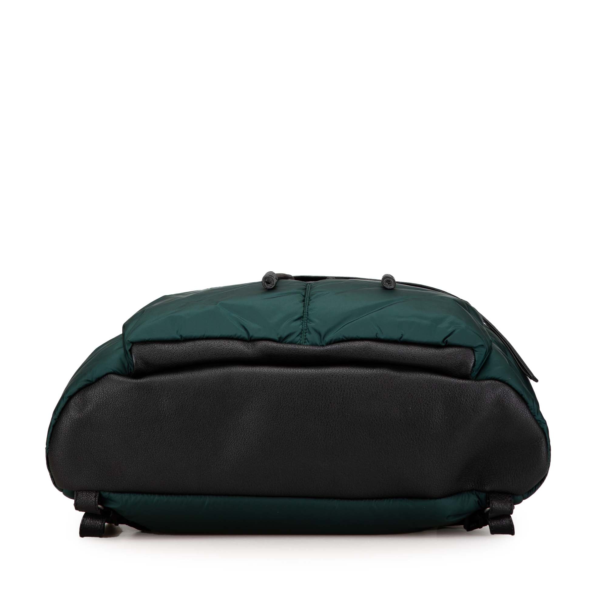 Balenciaga | Pre-Owned Nylon Motocross Classic Traveler Backpack | Green/Dark Green