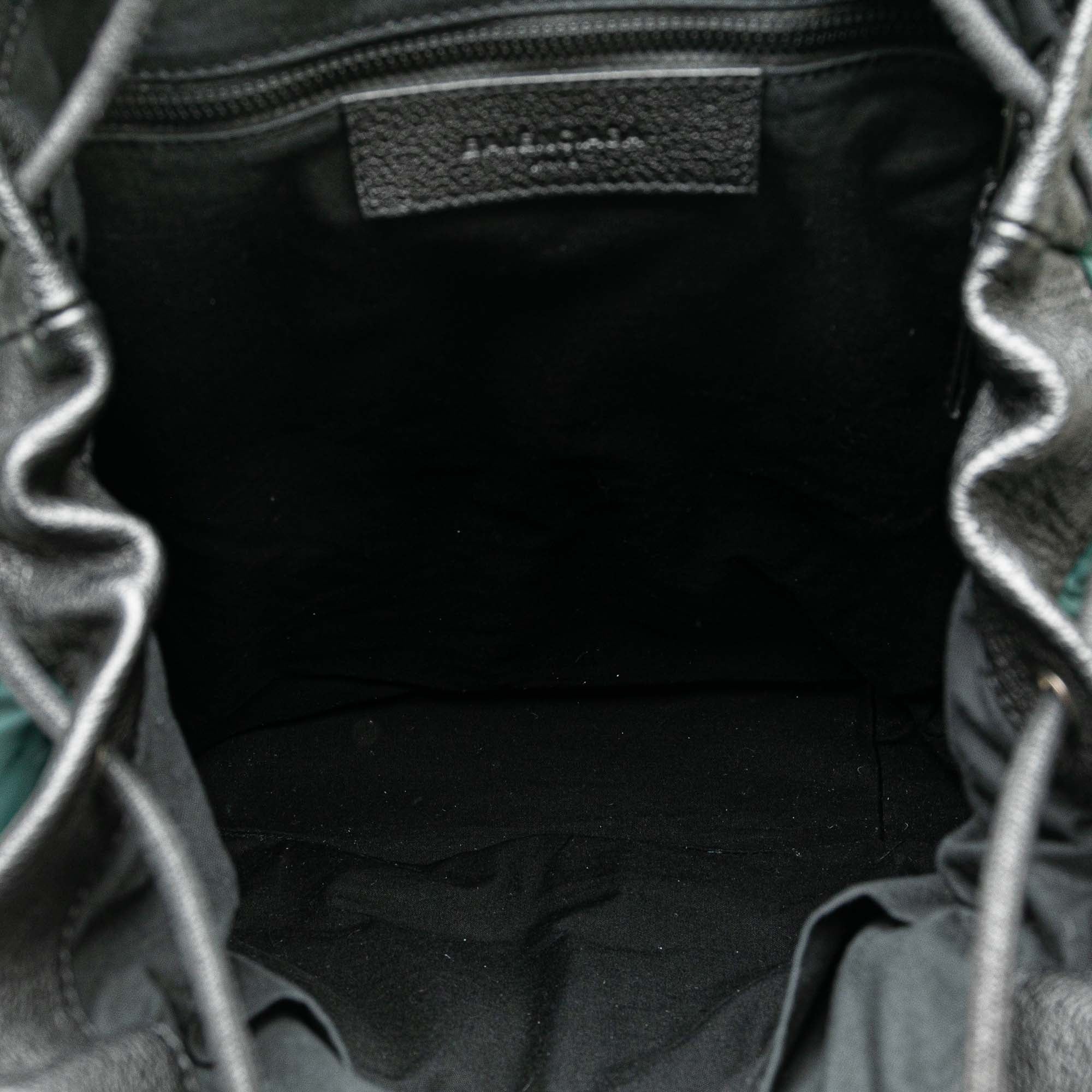 Balenciaga | Pre-Owned Nylon Motocross Classic Traveler Backpack | Green/Dark Green