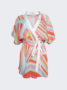 Women | Pucci | Iride Print Mini Dress | Pink