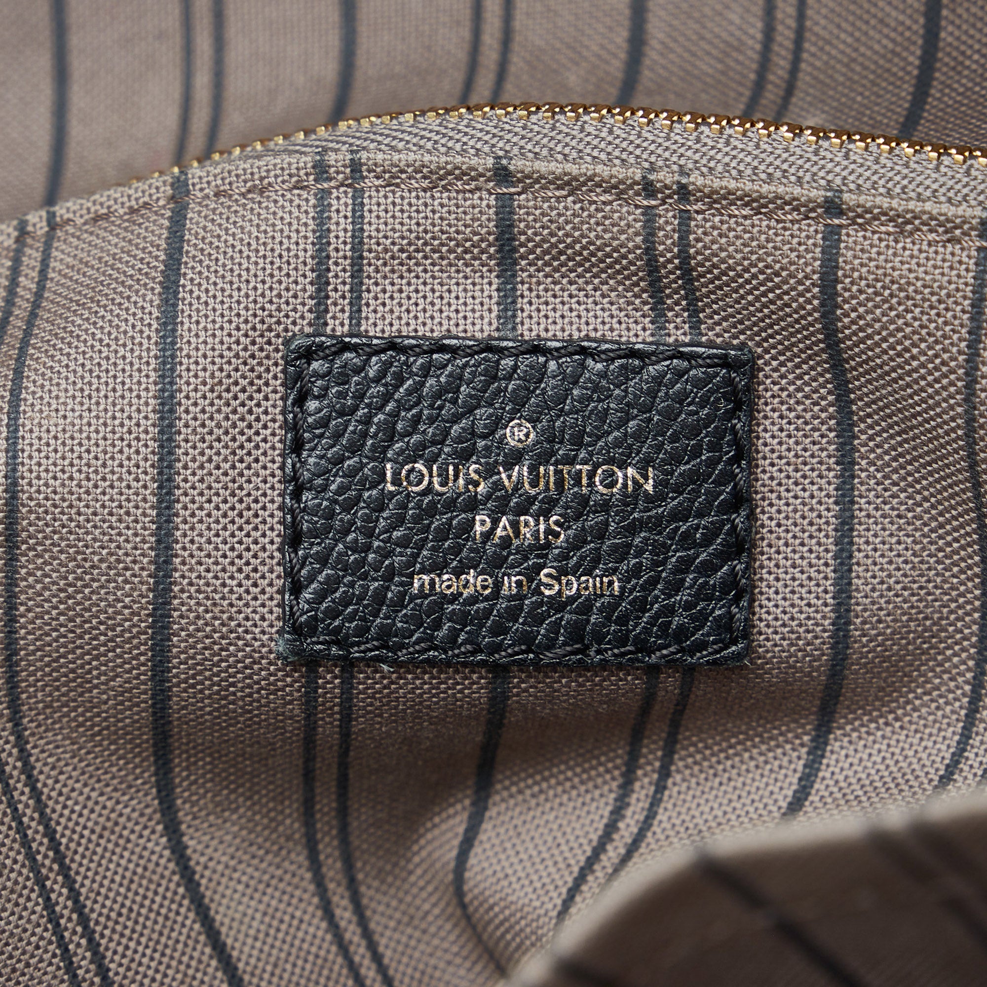 Louis Vuitton | Pre-Owned Monogram Empreinte Sorbonne | Black