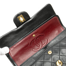 Chanel | Pre-Owned Small Classic Lambskin Double Flap - I | Black