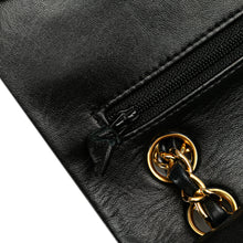 Chanel | Pre-Owned Small Classic Lambskin Double Flap - I | Black