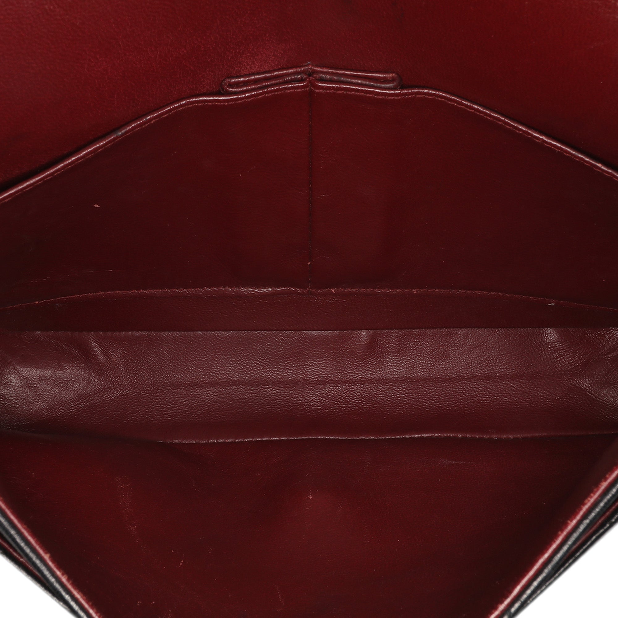 Chanel | Pre-Owned Medium Quilted Lambskin Double Flap | Black