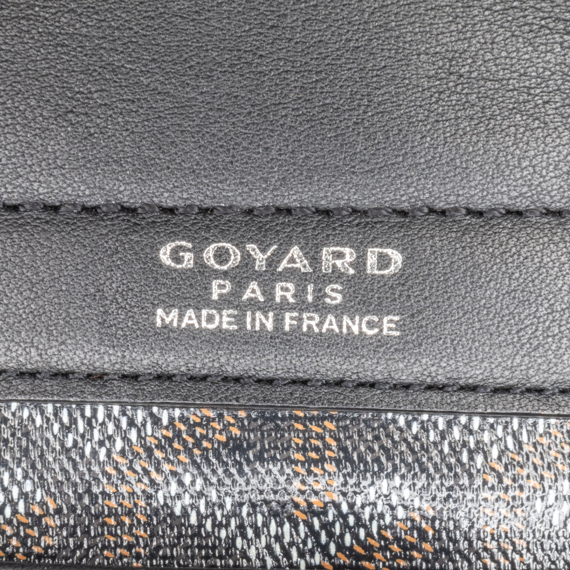 Goyard | Pre-Owned Goyardine Rouette PM | Black